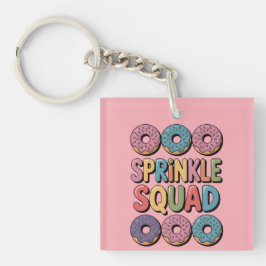Sprinkle Squad | 赤ちゃんのセカンドベイビーシャワー キーホルダー