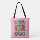 Sprinkle Squad | 赤ちゃんのセカンドベイビーシャワー トートバッグ (裏面)