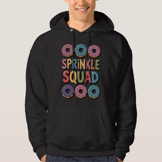 Sprinkle Squad | 赤ちゃんのセカンドベイビーシャワー パーカ (正面)
