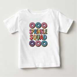 Sprinkle Squad | 赤ちゃんのセカンドベイビーシャワー ベビーTシャツ