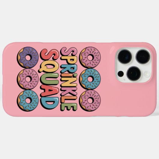 Sprinkle Squad | 赤ちゃんのセカンドベイビーシャワー Case-Mate iPhoneケース (裏面 (横))