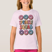 Sprinkle Squad | 赤ちゃんのセカンドベイビーシャワー Tシャツ (正面)
