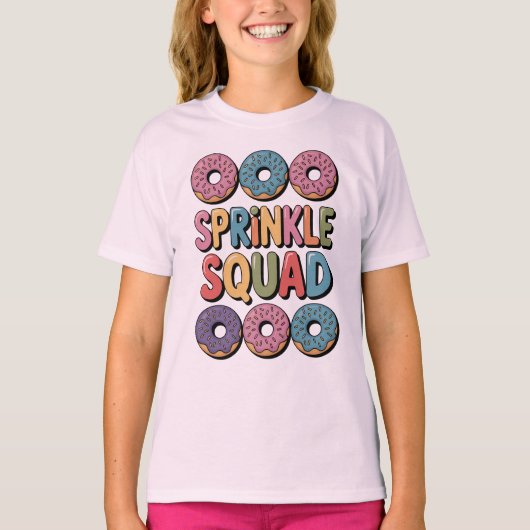 Sprinkle Squad | 赤ちゃんのセカンドベイビーシャワー Tシャツ (正面)