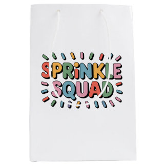 Sprinkle Squad | 赤ちゃんのセレブレーション ミディアムペーパーバッグ