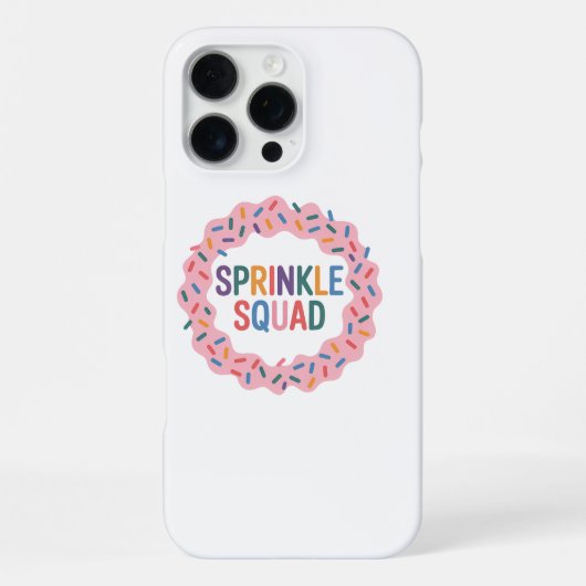 Sprinkle Squad | 赤ちゃんのセレモニー iPhoneケース (裏面)