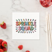 Sprinkle Squad | Baby Sprinkle スタンダードカクテルナプキン (インサイチュ)