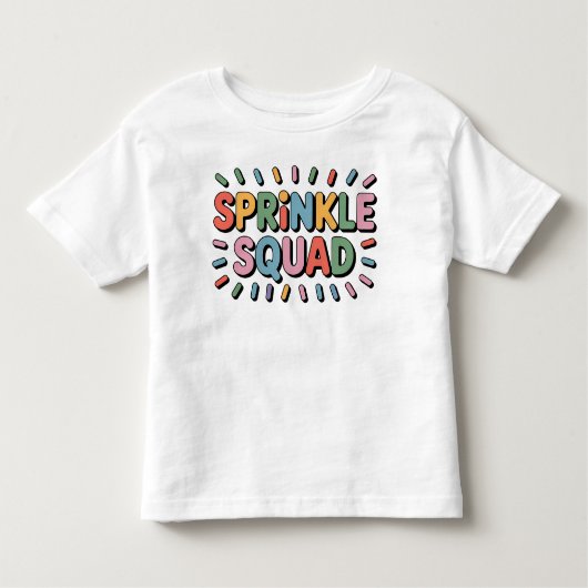 Sprinkle Squad | Baby Sprinkle トドラーTシャツ (正面)