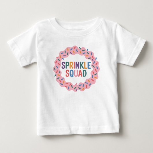Sprinkle Squad | Baby Sprinkle ベビーTシャツ (正面)