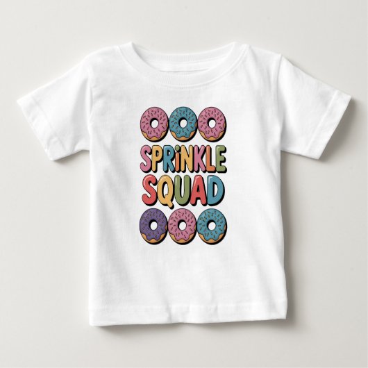 Sprinkle Squad | Baby Sprinkle ベビーTシャツ (正面)