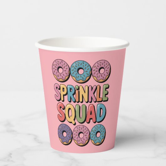 Sprinkle Squad | Baby Sprinkle 紙コップ (正面)