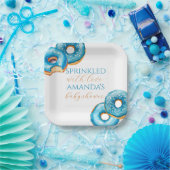 Sprinkled with Love Customizable Square Plate  ペーパープレート (パーティー)