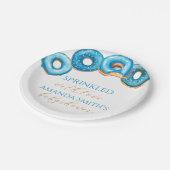 Sprinkled with Love Donut Baby Shower Plates ペーパープレート (アングル)