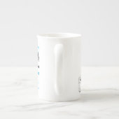 Sprinkler Fireman 90th誕生日パーソナライズされたマグカップ ボーンチャイナマグカップ (裏面)