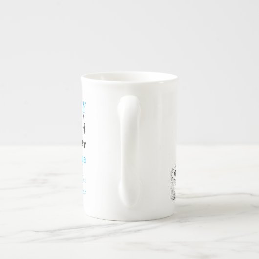 Sprinkler Fireman 90th誕生日パーソナライズされたマグカップ ボーンチャイナマグカップ (裏面)