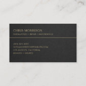 Sprinkler Systems Business Card 名刺 (裏面)