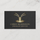 Sprinkler Systems Business Card 名刺 (正面)