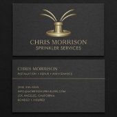 Sprinkler Systems Business Card 名刺