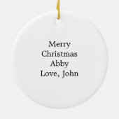 Sprinklesカラフル Cupcakeのトップフォト セラミックオーナメント (裏面)