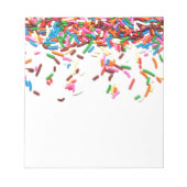 Sprinklesメモ帳 ノートパッド (正面)