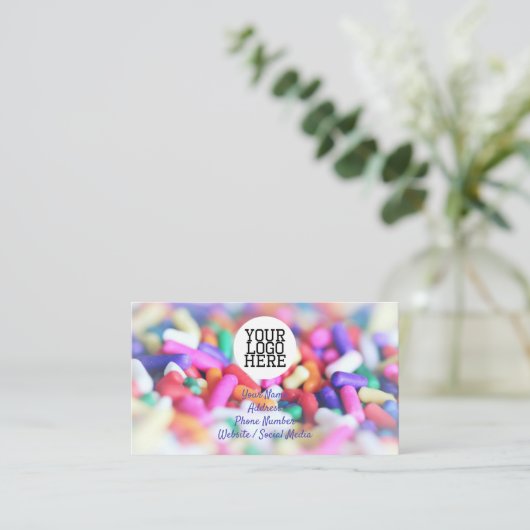 Sprinkles標準名刺 名刺 (スタンド正面)