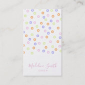 Sprinkles Bakery Donuts 名刺 (正面)