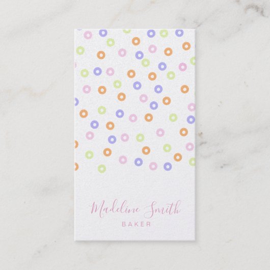 Sprinkles Bakery Donuts 名刺 (正面)