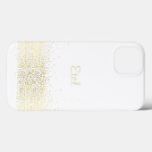 Sprinkles confetti with name Case-Mate iPhoneケース (裏面 (横))
