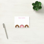 Sprinkles Dounutsパーソナライズされた Post-it Notepad ポストイット (オフィス)