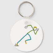 Sprinter Stickman キーホルダー (正面)