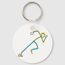 Sprinter Stickman キーホルダー