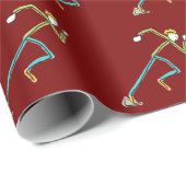 Sprinter Stickman ラッピングペーパー (ロールコーナー)