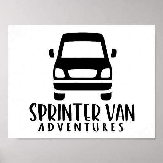 Sprinter Van Adventureポスター ポスター (正面)