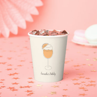 Spritz Bubbly Cocktail Birthday Party 紙コップ