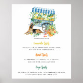 Spritz Station | ペットの似顔絵ドリンク ウェディングバー ポスター (正面)