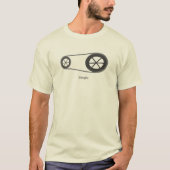 Sprocket Single Speed Tシャツ (正面)