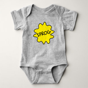 Sprogのイギリスの俗語のベビーBabygrow ベビーボディスーツ