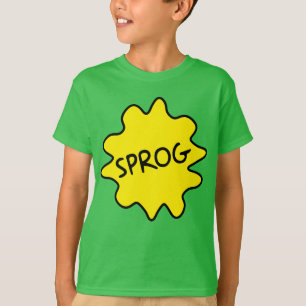 Sprogイギリスの俗語（子ども） Tシャツ