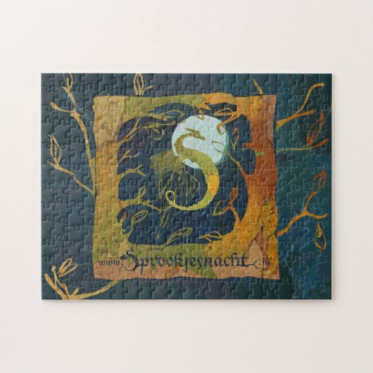 Sprookjesnacht puzzel kleur ジグソーパズル (横)