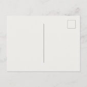 Sprout Carrot Minimalist Botanical photo ポストカード (裏面)