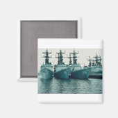 Spruanceクラス駆逐艦， NAV STA，サンディエゴ，カル マグネット (正面/裏面)