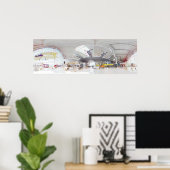 Spruce Goose 3D 360 Degree Panorama ポスター (ホームオフィス)