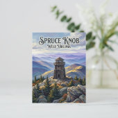 Spruce Knob West Virginia ポストカード (スタンド正面)