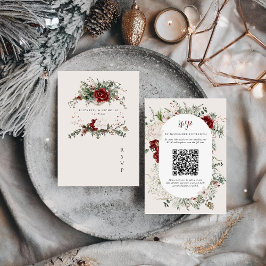Spruce & Lace | ウィンターフラワー ウェディングクレスト RSVP