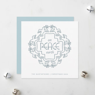 Spruce Peace Dove Wreath シーズンカード