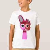 SprunkiのリテイクからのホラーPinki Tシャツ (正面)