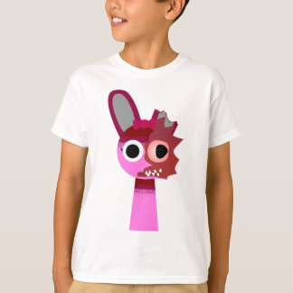 SprunkiのリテイクからのホラーPinki Tシャツ