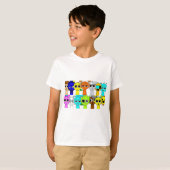 Sprunki Group! | Simon Oren Funbot ピンキィ・ウェンダ Tシャツ (正面フル)
