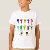 Sprunki - Simon Oren Funbot ピンキ ウェンダ ジェヴィン Tシャツ (正面)