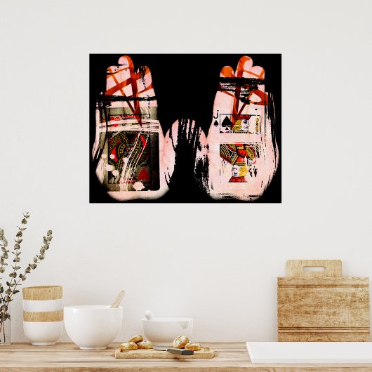 SPS- 「The Hand Of David」ポスター ポスター (キッチン)