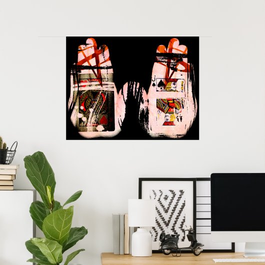 SPS- 「The Hand Of David」ポスター ポスター (ホームオフィス)